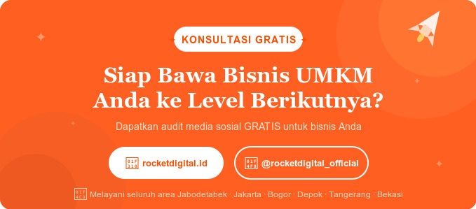Konsultasi Jasa Digital Marketing UMKM GRATIS Rocket Digital Agency